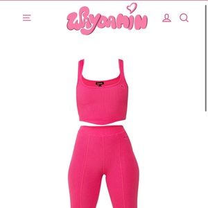 Wayda Min Ribbed Legging Set